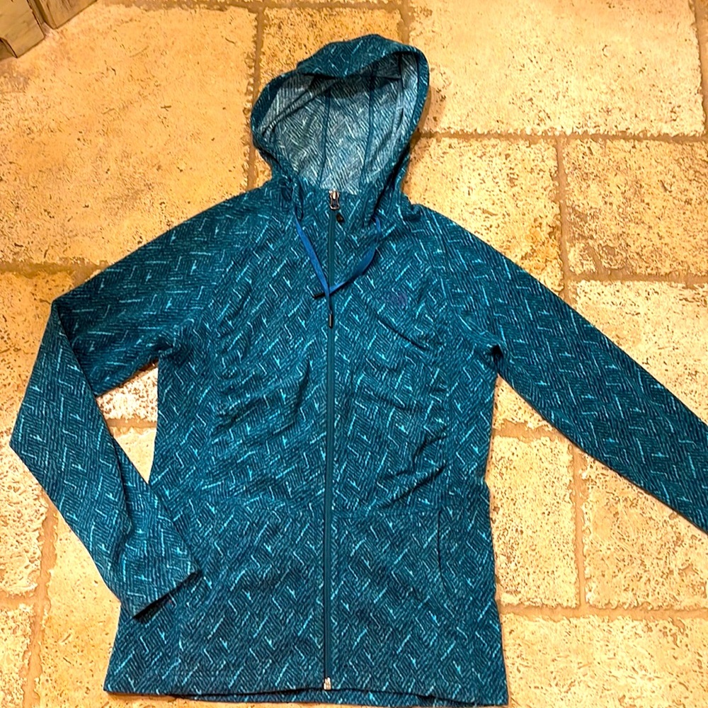 The North Face Teal Women's Hooded Zip-Up